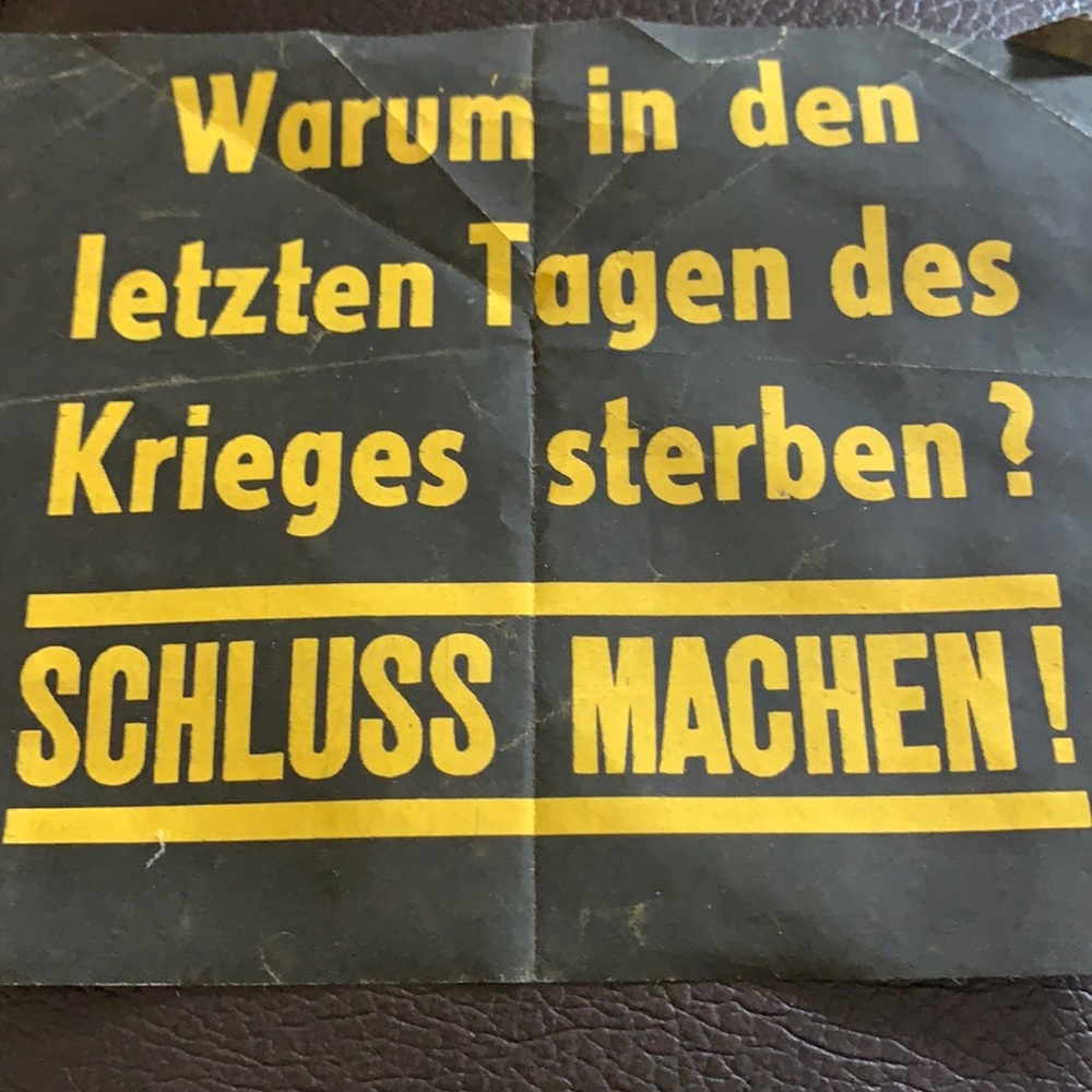 WWII Memorabilia Rare!